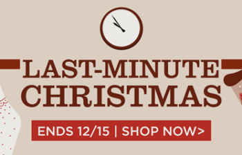 Last Minute Christmas Sale